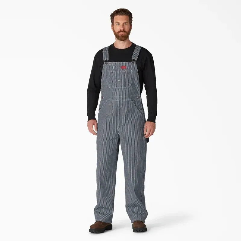 🔥Ausverkauf🔥 Herren robuste Denim‑Latzhose – verstellbare Träger & praktische Mehrzwecktaschen