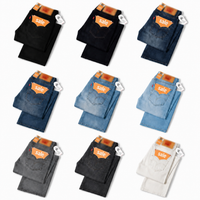 Jeans‑9‑er‑Pack NUR 29 $‑Schwarz+Dunkelmarine+Dunkelblau+Mittelblau+Waschblau+Hellblau+Grau+Anthrazit+Weiß