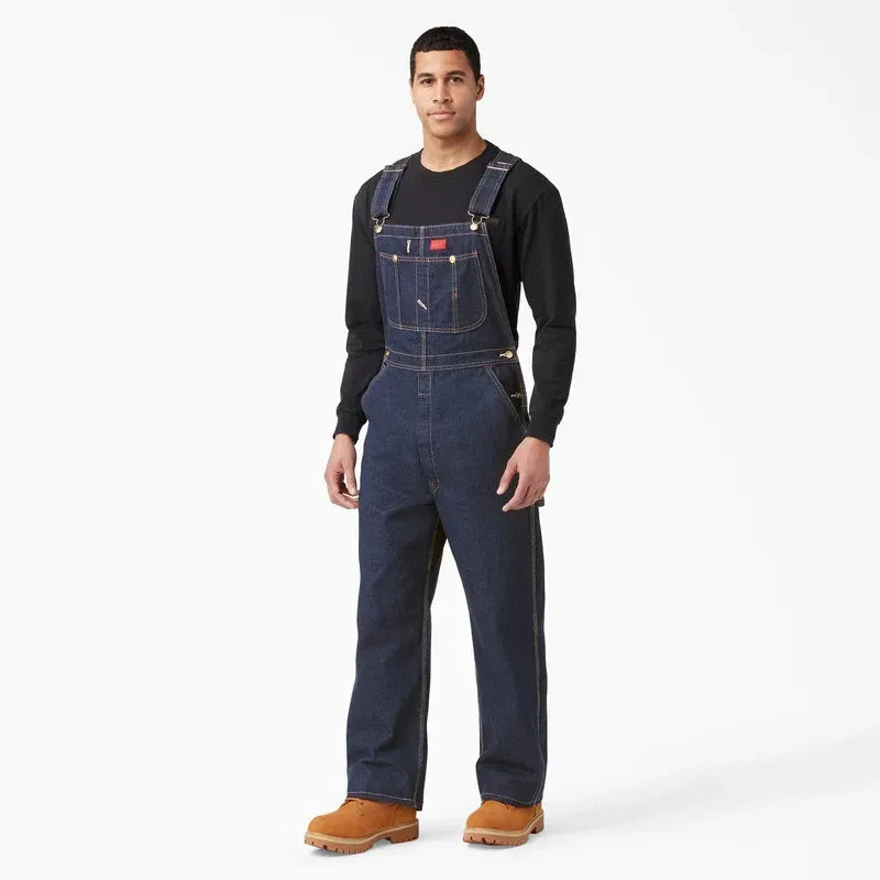 🔥Ausverkauf🔥 Herren robuste Denim‑Latzhose – verstellbare Träger & praktische Mehrzwecktaschen