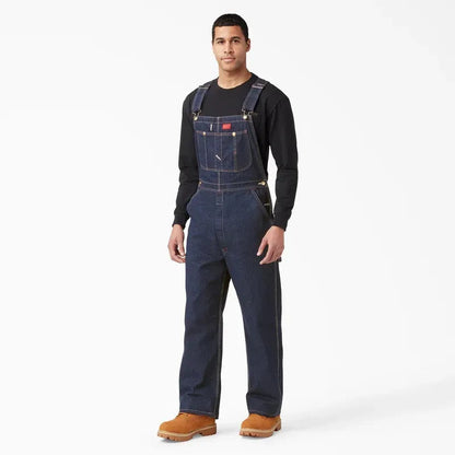 🔥Ausverkauf🔥 Herren robuste Denim‑Latzhose – verstellbare Träger & praktische Mehrzwecktaschen