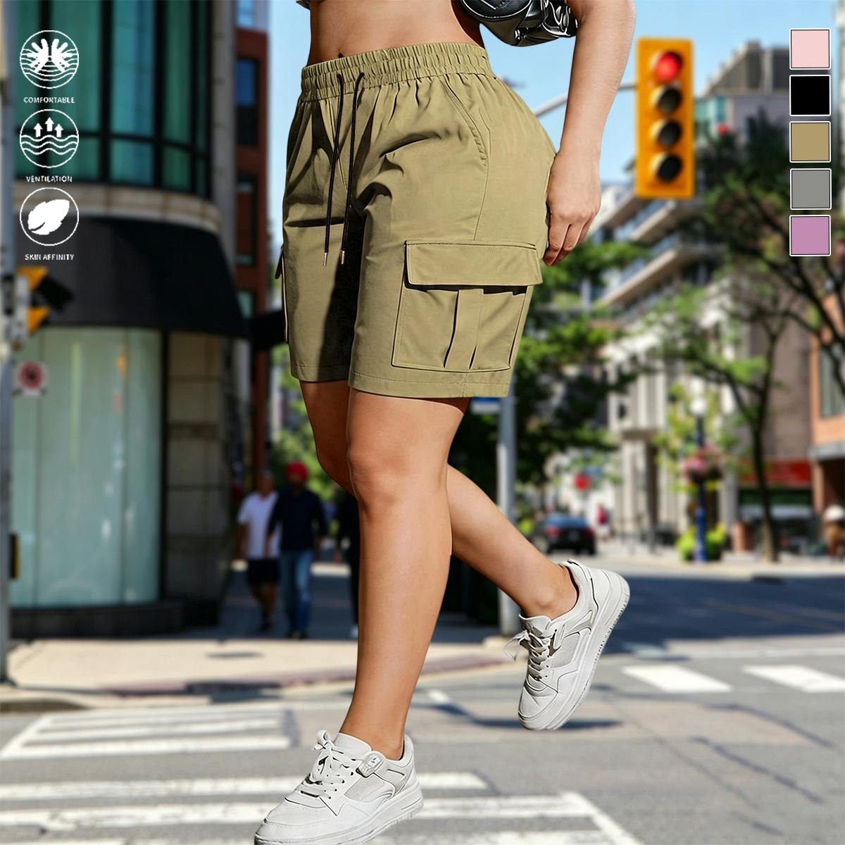 【LETZTER TAG DES ANGEBOTS】Damen‑Outdoor‑Cargoshorts – Design mit mehreren Taschen