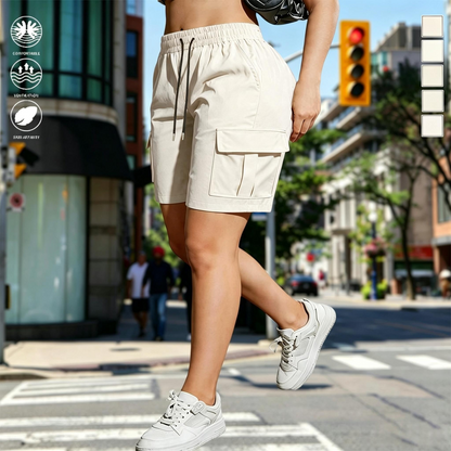 【LETZTER TAG DES ANGEBOTS】Damen‑Outdoor‑Cargoshorts – Design mit mehreren Taschen