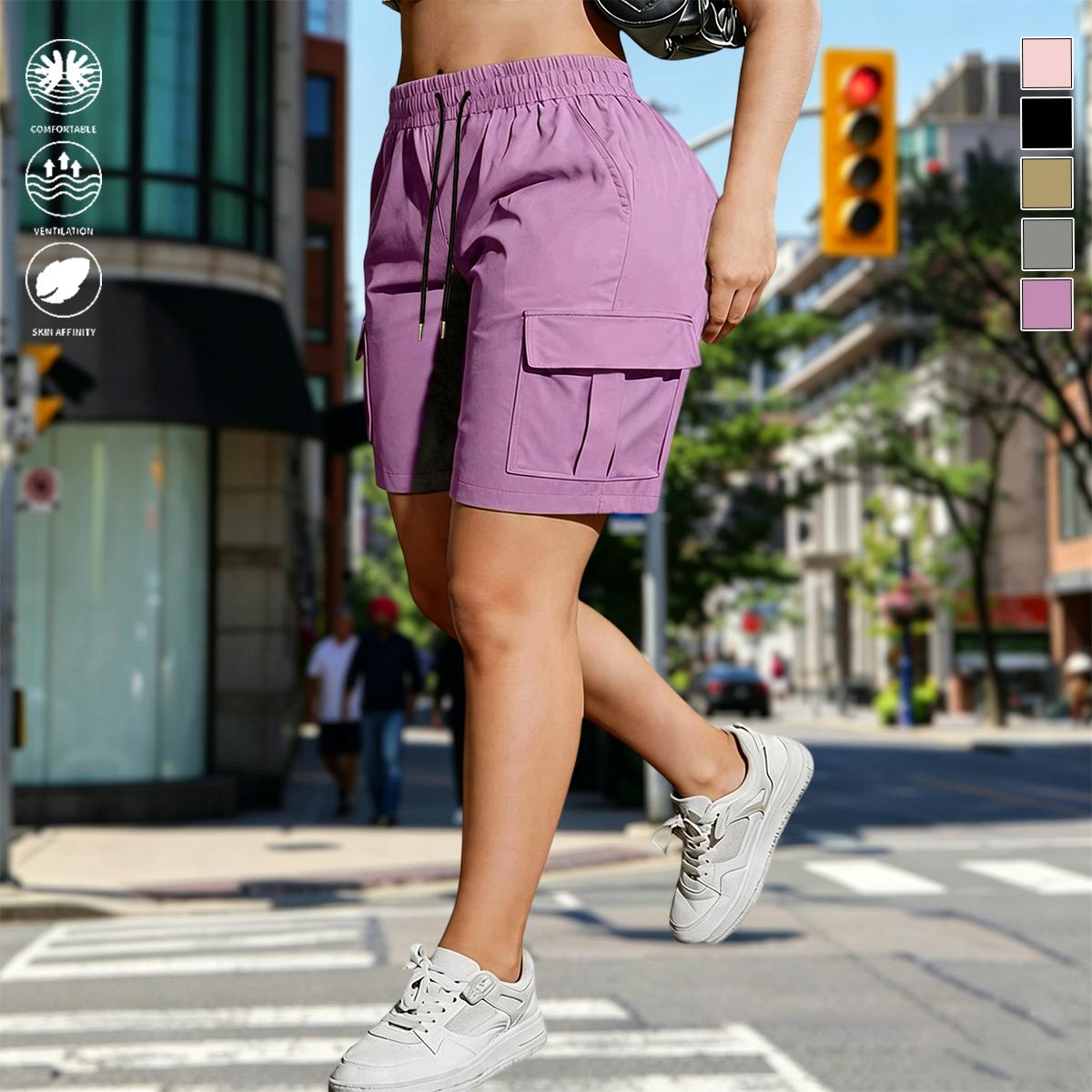 【LETZTER TAG DES ANGEBOTS】Damen‑Outdoor‑Cargoshorts – Design mit mehreren Taschen